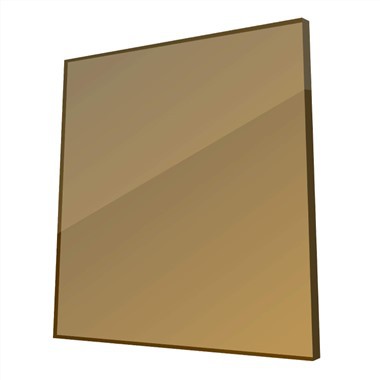 Bronze Acrylic Sheet Txiav Kom Loj
